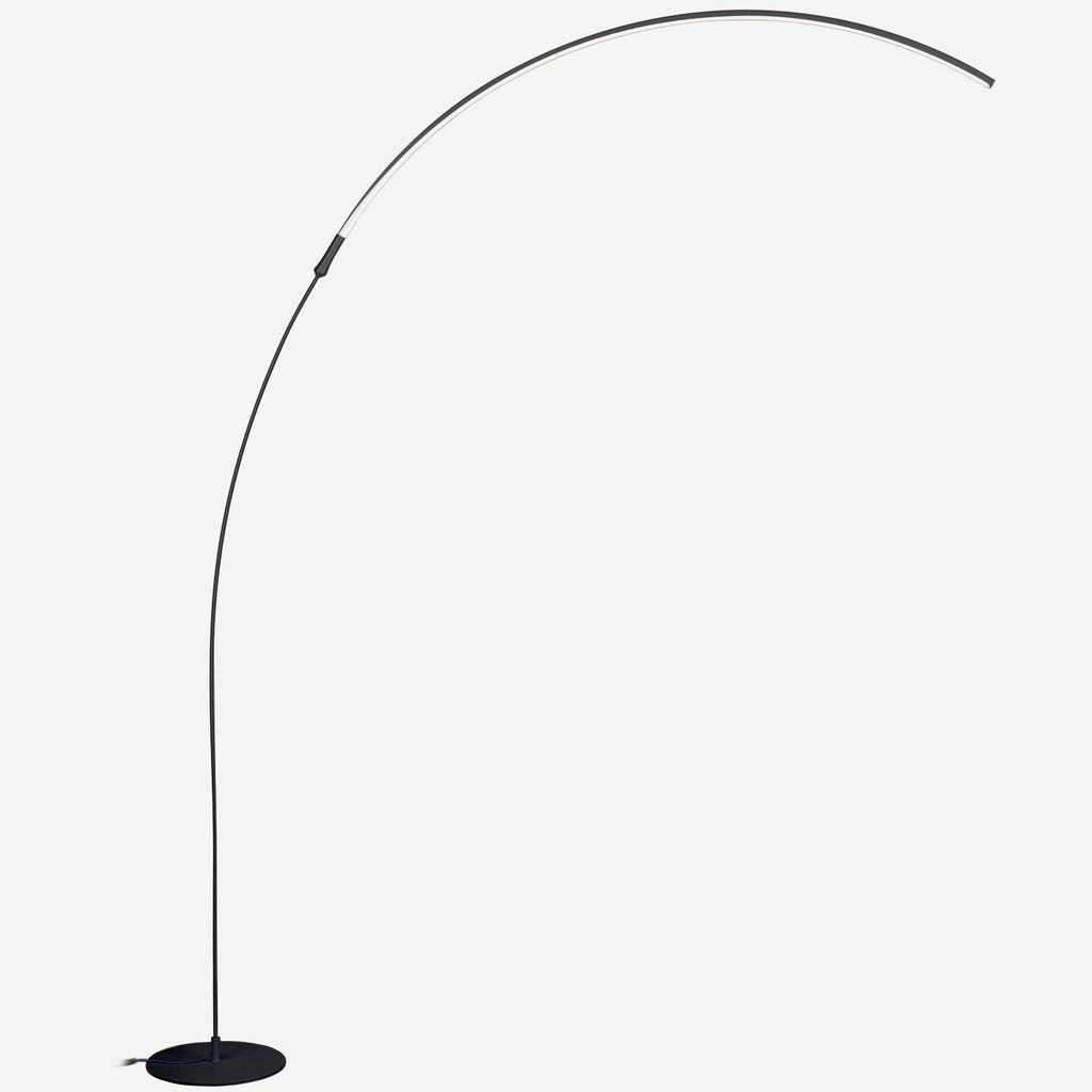Sparq Arc Led Floor Lamp Over The Sofa Living Room Light throughout size 1024 X 1024