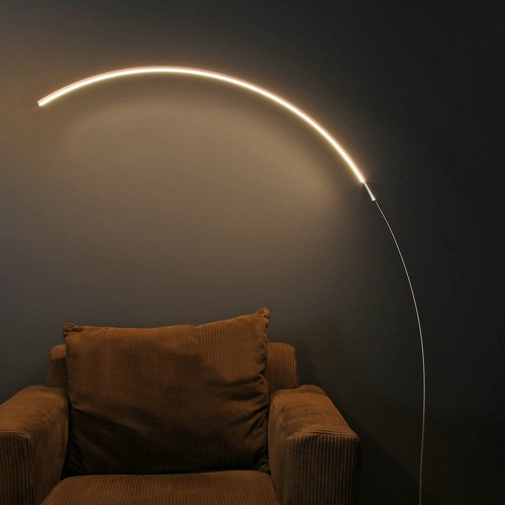 Sparq Arc Led Floor Lamp Over The Sofa Living Room Light with regard to measurements 1024 X 1024