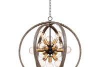 Stedman 25 Wide 12 Light Brass And Wood Orb Chandelier throughout dimensions 1000 X 1000