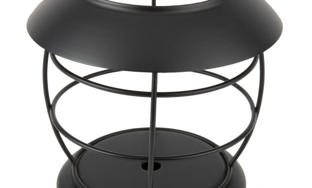 Sterno Products 85192 5 14 X 4 12 Black Nautical Metal Lamp Base in measurements 1000 X 1000