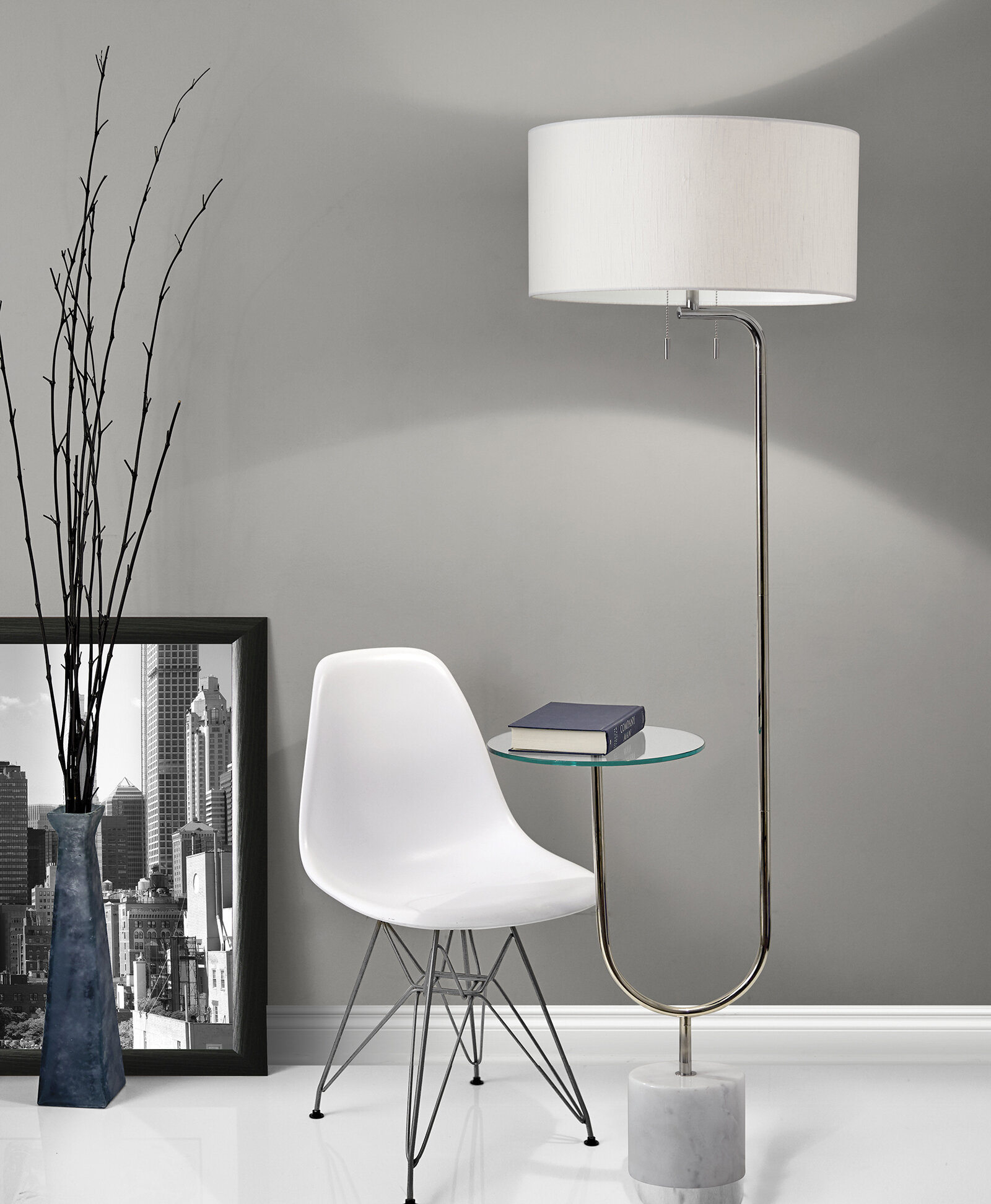 Steveson Shelf 65 Floor Lamp with regard to sizing 1600 X 1944