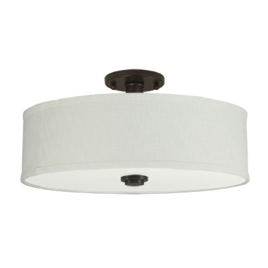 Sylvan 18 Wide Oatmeal Drum Ceiling Light 2n838 Lamps with regard to measurements 900 X 900