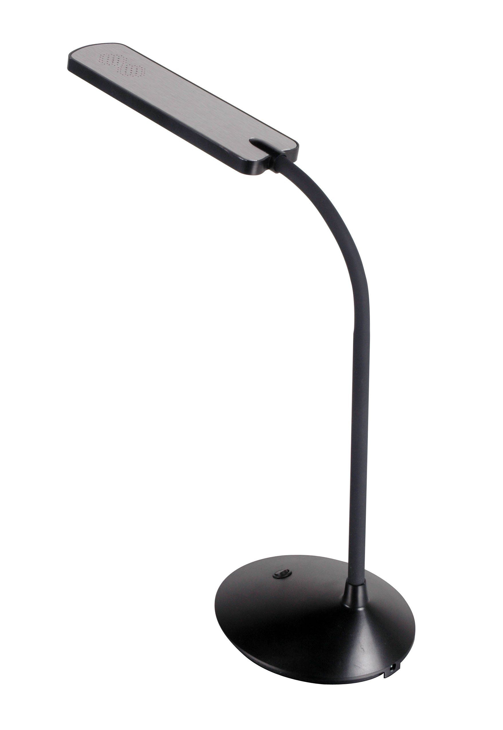 Sylvania 60030 Led Desk Lamp Black With A Flexible Neck 6w inside proportions 1757 X 2551