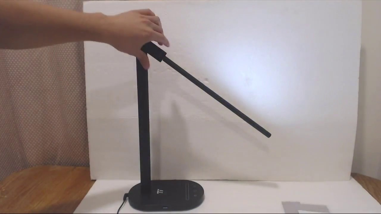 Taotronics Led Desk Lamp Wtouch Controls Review Tt Dl030 throughout dimensions 1280 X 720