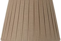 Taupe Open Box Pleat Linen Shade 10x16x10 Spider Style with measurements 1000 X 1000