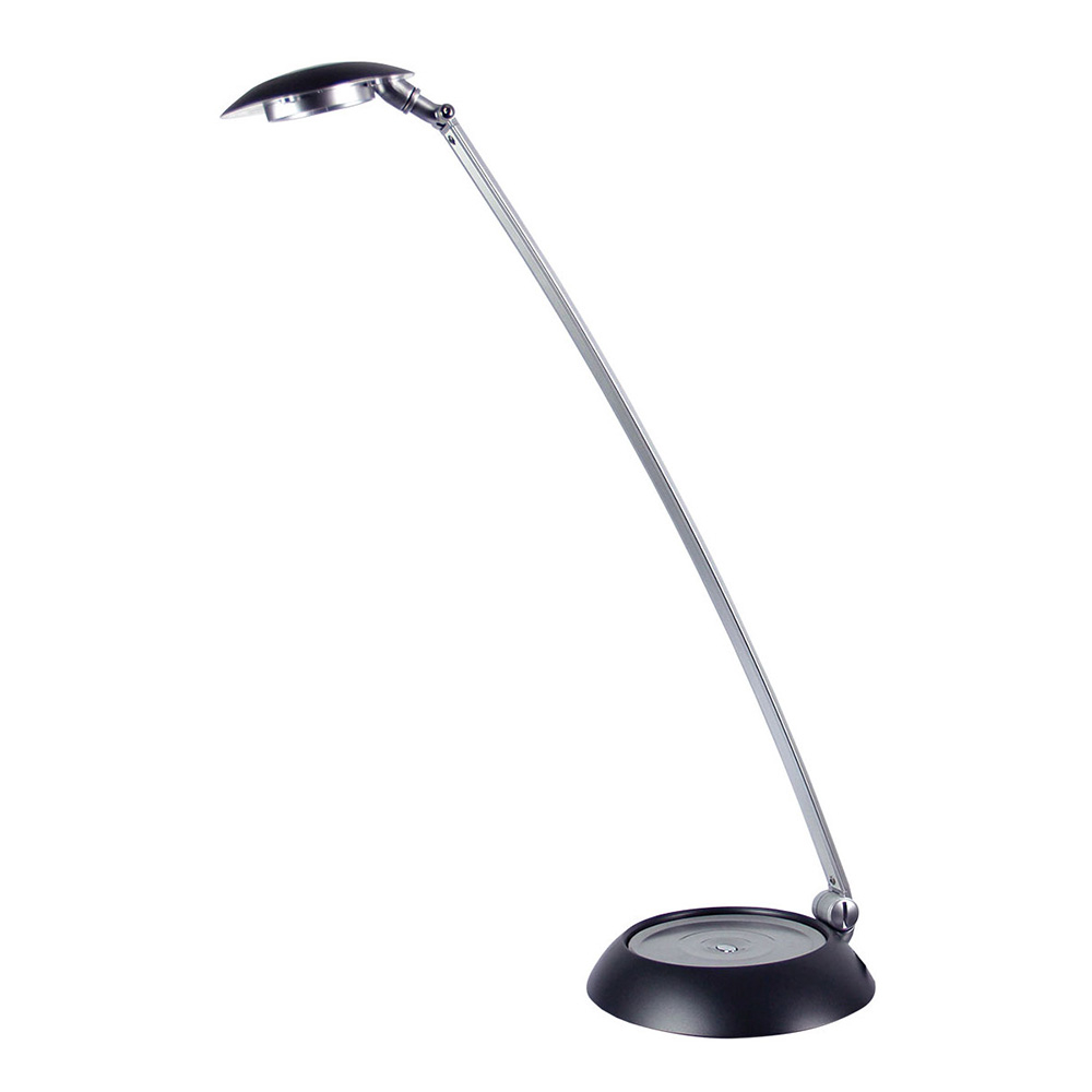 Techno 6 Watt Led Desk Lamp Silver Cool White Sl98711sil pertaining to dimensions 1000 X 1000