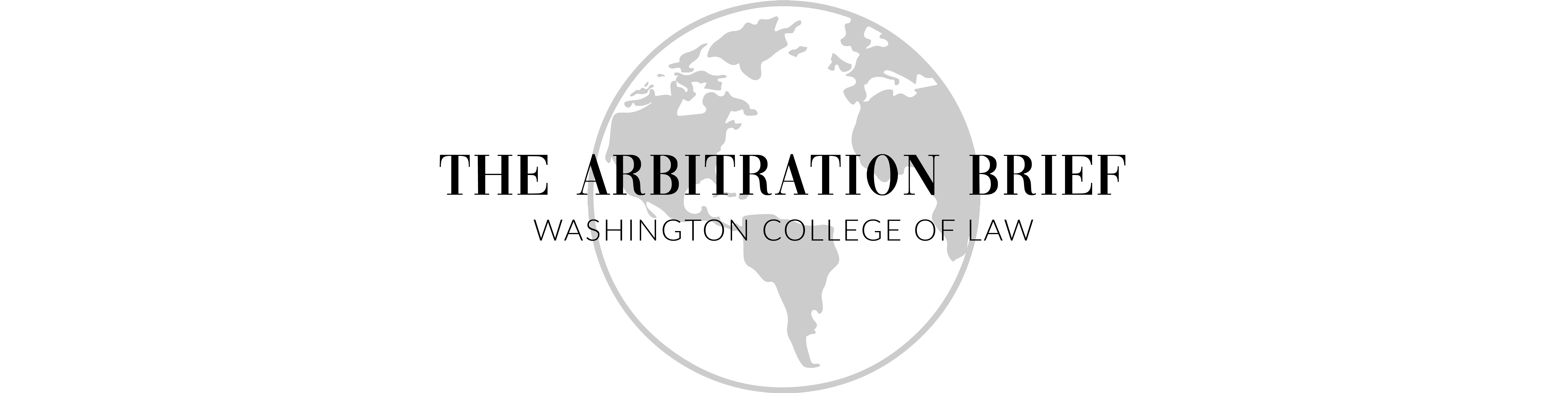 The Arbitration Brief inside dimensions 6605 X 1655