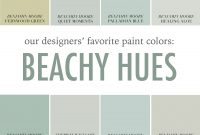 The Best Beachy Paint Colors Picked The Interior within sizing 2100 X 3000
