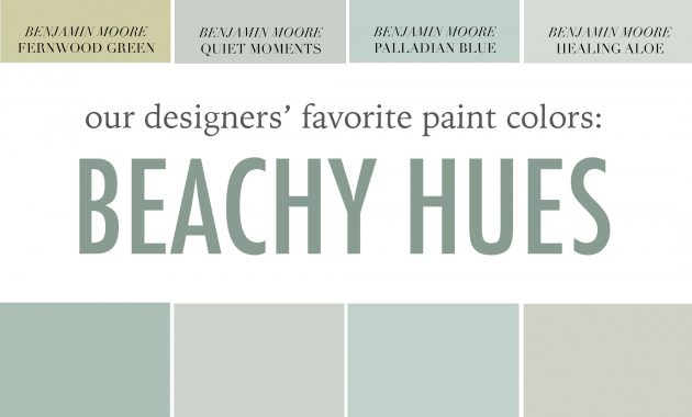 The Best Beachy Paint Colors Picked The Interior within sizing 2100 X 3000