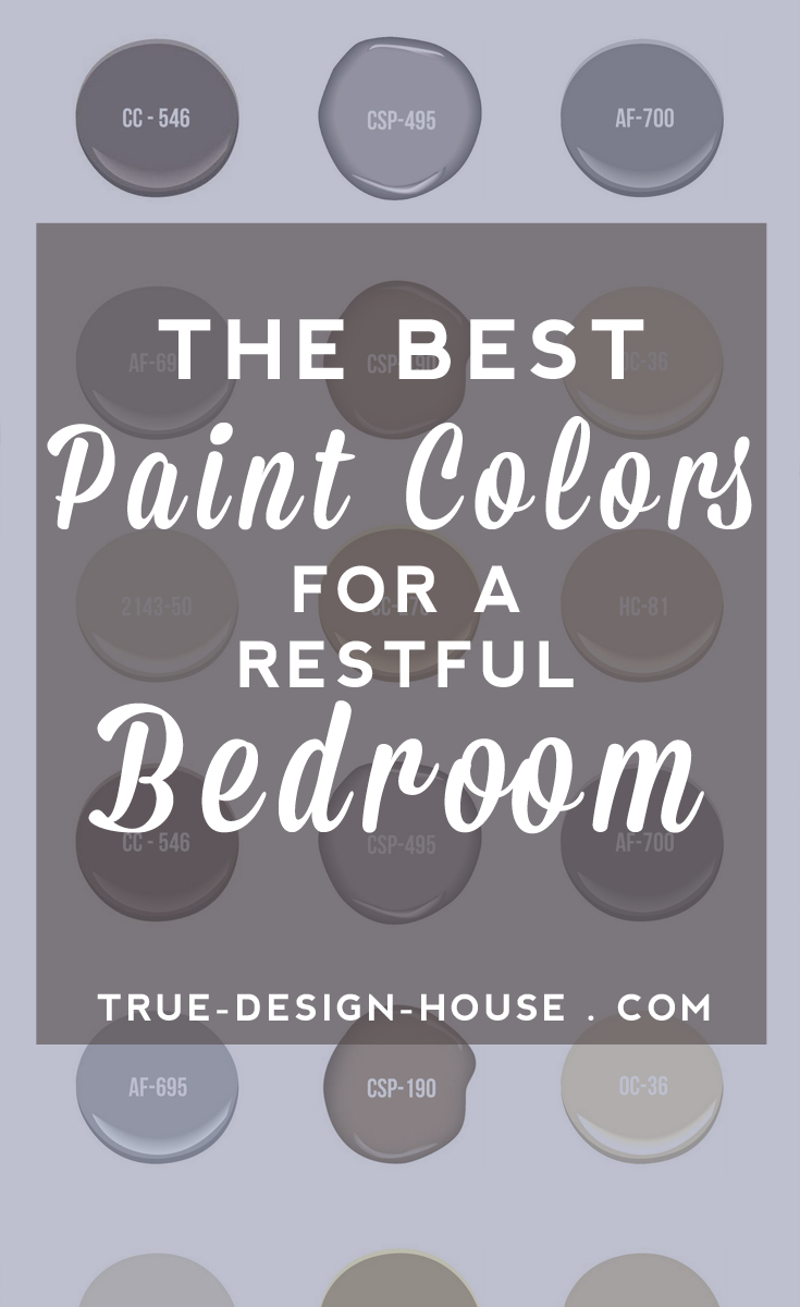 The Best Wall Paint Colors For A Restful Bedroom Best intended for sizing 735 X 1200