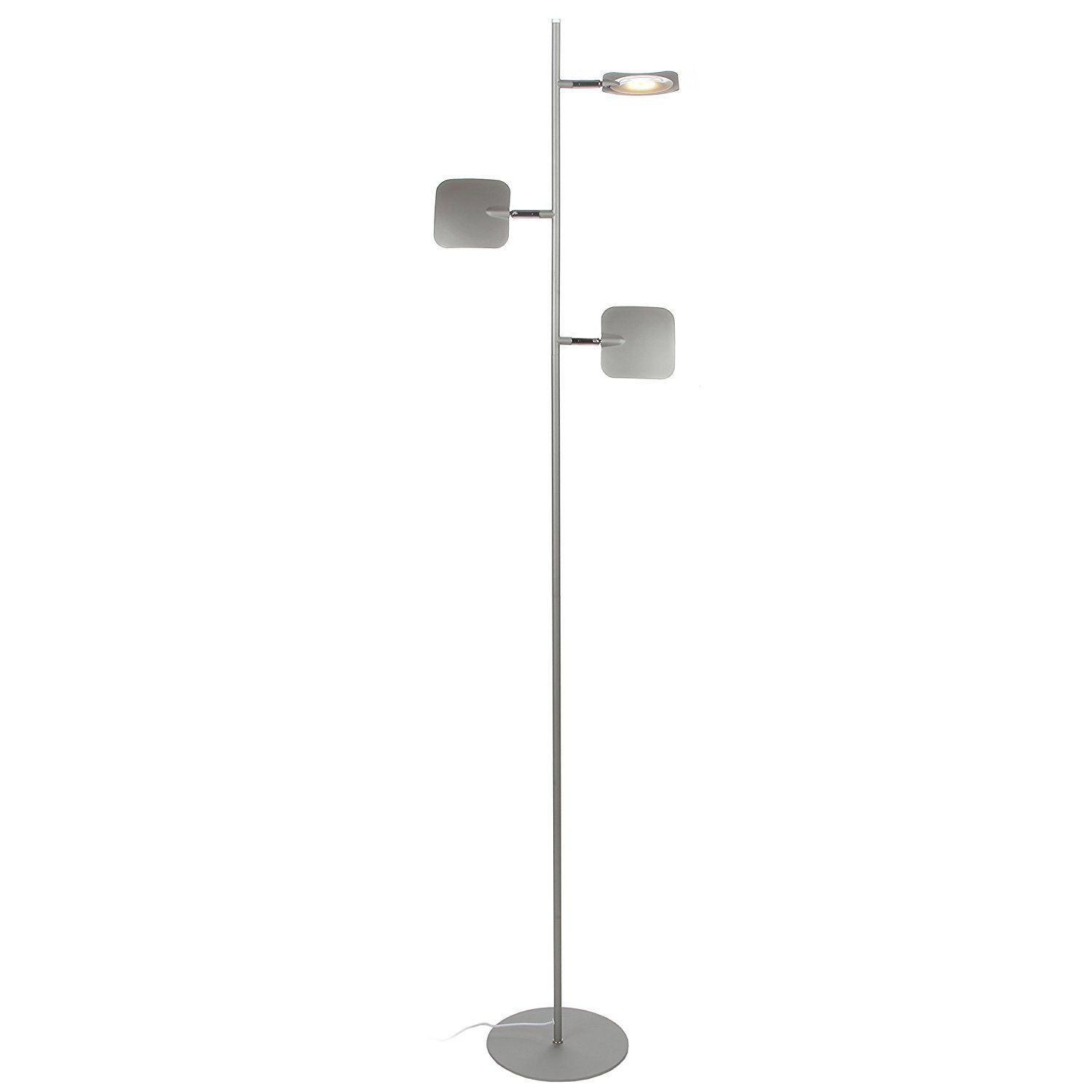 Tree Spotlight Led Floor Lamp Dimmable 3 Light Standing pertaining to proportions 1500 X 1500