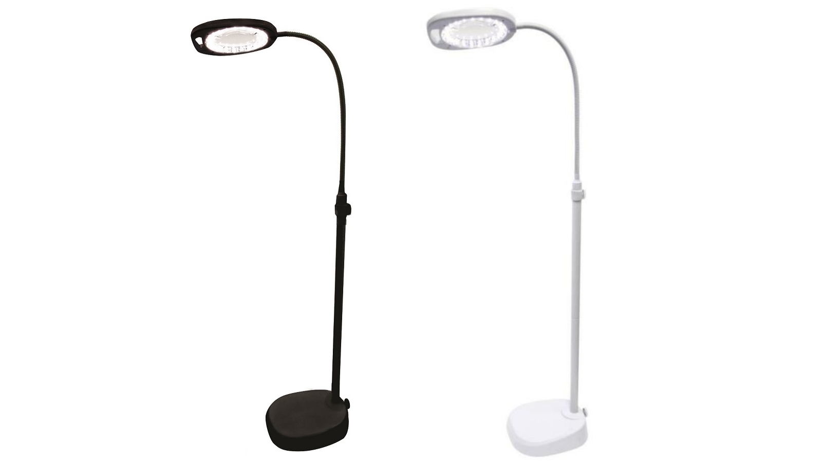 Triumph Led Magnifying Floor Lamp pertaining to proportions 1604 X 902