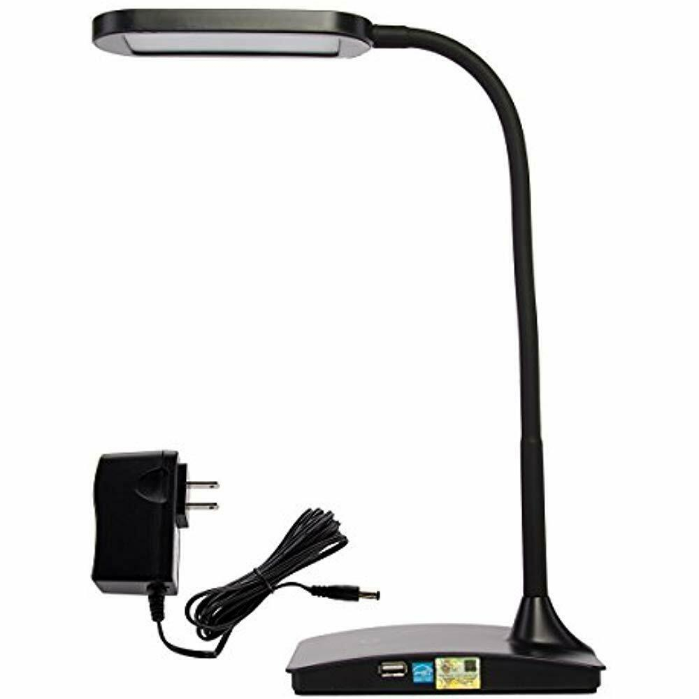 Tw Lighting Ivy 40bk Ivy Led Usb Port 3 Way Touch Switch Desk Lamp Black with sizing 1000 X 1000