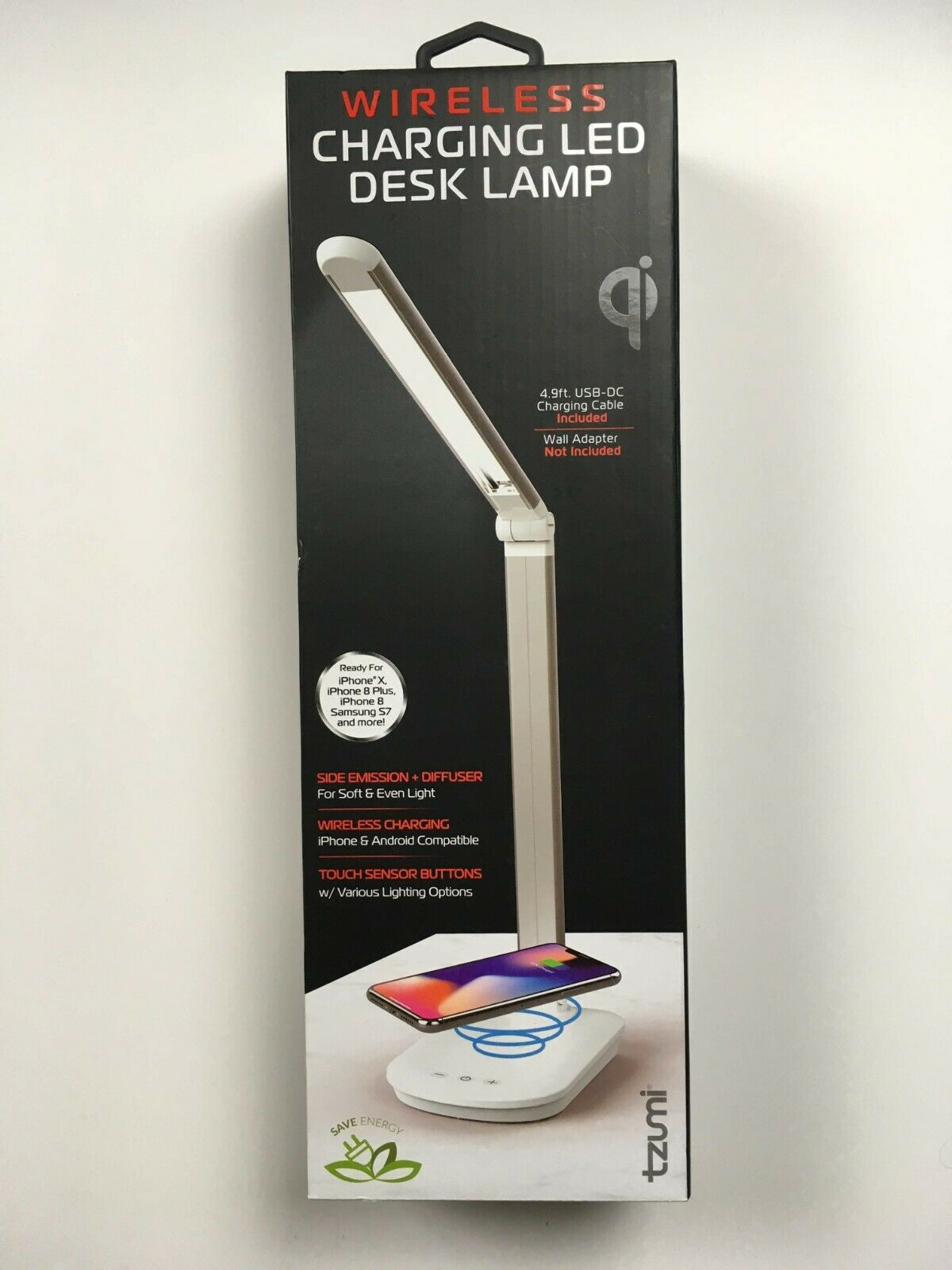 Tzumi 5356wm2 Wireless Charging Led Desk Lamp New for sizing 1200 X 1600