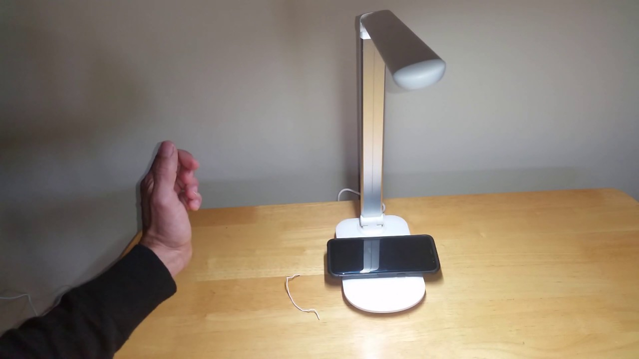 Tzumi Wireless Charging Lamp From Walmart The Good Bad And Ugly Review inside dimensions 1280 X 720