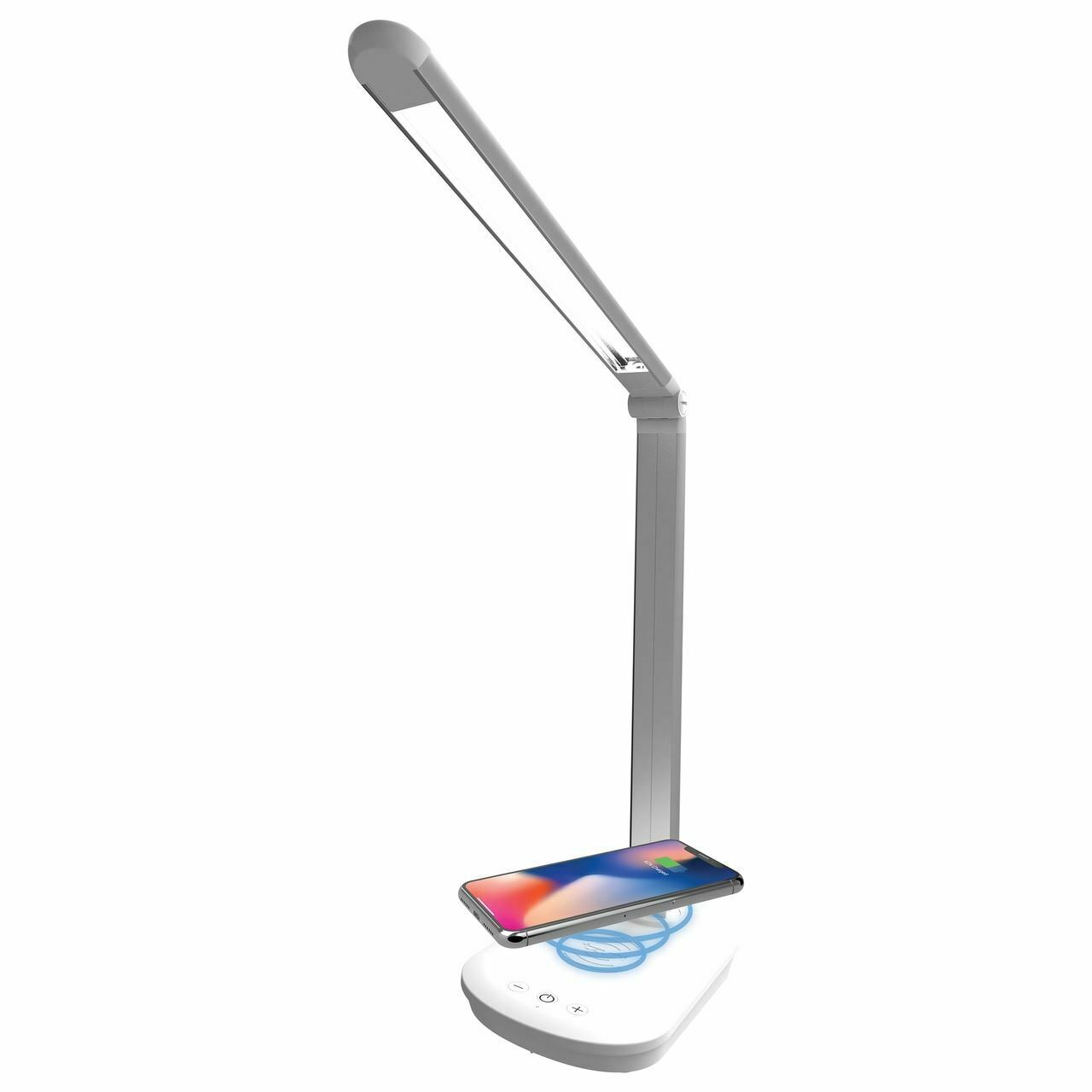 Tzumi Wireless Charging Led Desk Light Lamp Built In Qi inside dimensions 1280 X 1280