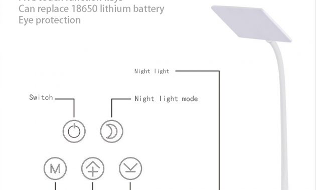 Us 1534 40 Offnew 3w 40pc Led Desk Lamp Bending Freely Dimmable Rotatable Eye Care Led Touch Sensitive Controller Usb Charging Port Table Lamp In within sizing 1200 X 1087