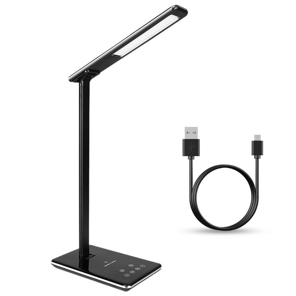 Us 1816 36 Offdimmable Touch Timer Led Table Desk Lamp Qi Wireless Charging Eye Protection Multi Function Reading Light For Phone Charge On intended for measurements 1000 X 1000