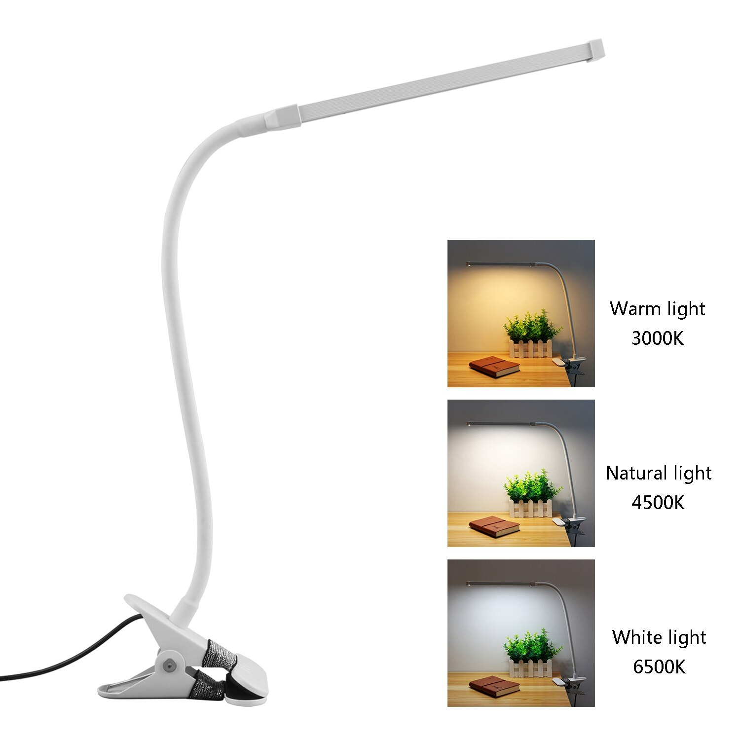 Us 238 8w 24 Leds Eye Protect Clamp Clip Light Table Lamp Stepless Dimmable Bendable Usb Powered Led Desk Lamp In Desk Lamps From Lights Lighting with regard to proportions 1500 X 1500