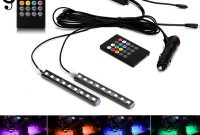 Us 304 18 Off12v Car Atmosphere Lights Waterproof 2 Pieces Light Strips Flexible Led Auto Interior Decoration Floor Lamp Lighting Kit Dxy88 In throughout proportions 1001 X 1001