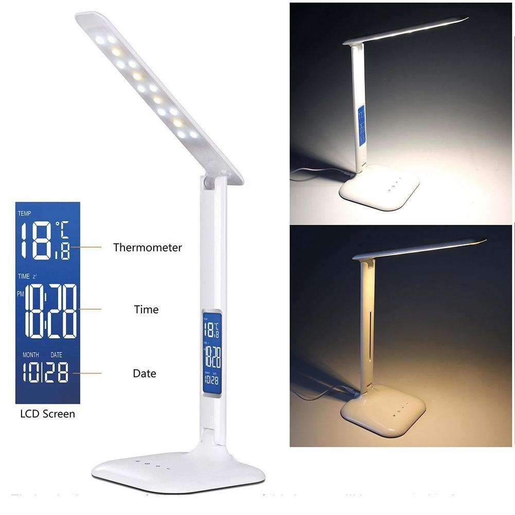 Us 3146 38 Offlumiparty Creative Folding Led Desk Light Eye Caring Dimmable Touch Control Calendar Reading Table Lamp Night Light In Desk Lamps with sizing 1001 X 1001