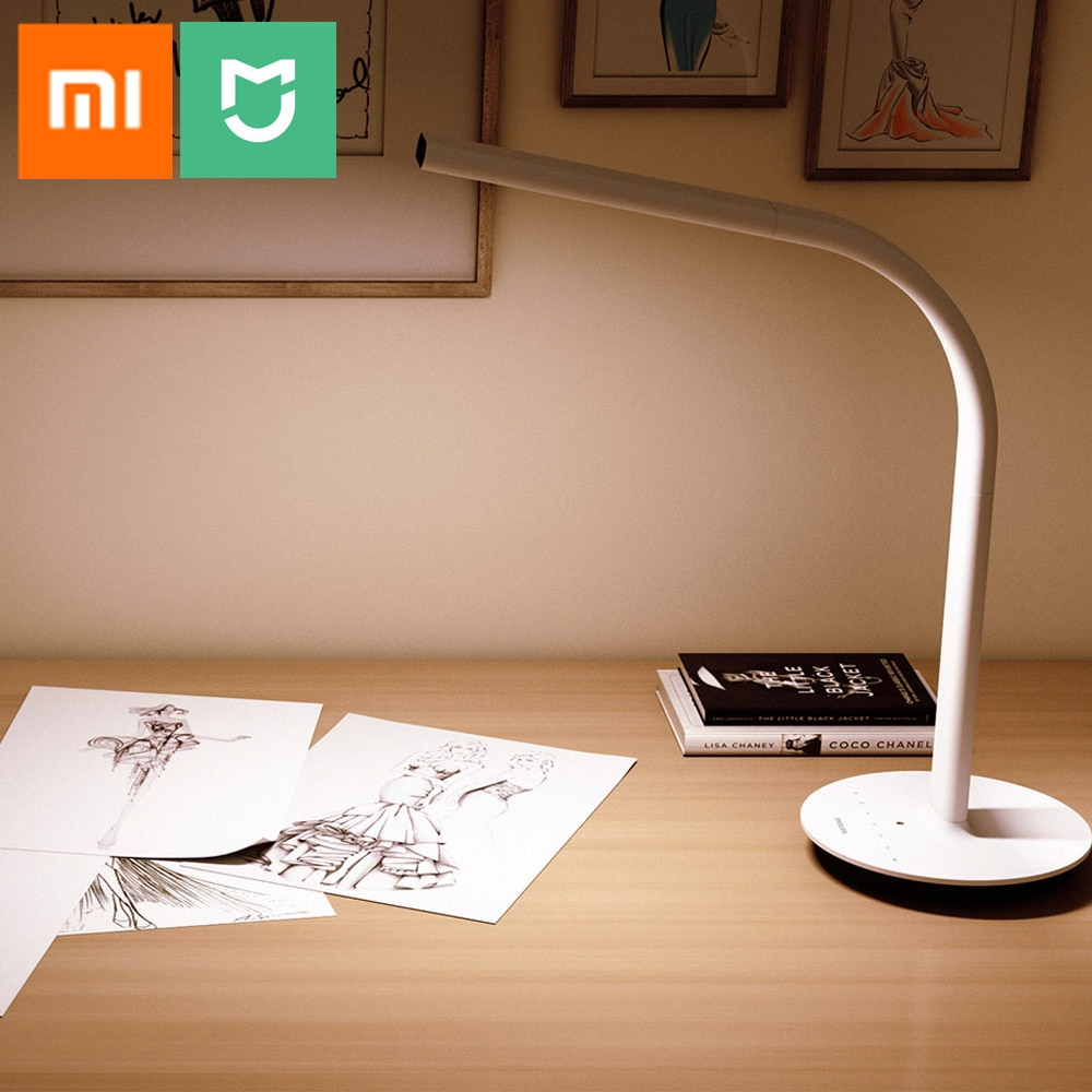 Us 4944 31 Offoriginal Xiaomi Mijia Led Flexible Desk Lamp 2 Dual Light Source Smart Table Lamp Ambient Light Sensor Bedlamp Mi Home App In for size 1000 X 1000