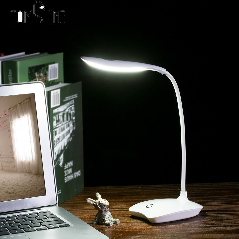 Us 499 32 Offled Desk Lamp Dimmable Eye Caring White Led Usb Rechargeable For Studying Reading Touch Control Led Table Lamp In Desk Lamps From inside proportions 1000 X 1000