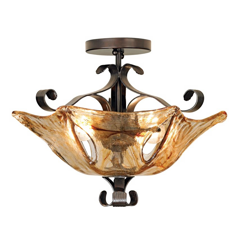 Uttermost Vetraio Collection 17 Wide Ceiling Light Fixture intended for measurements 1000 X 1000