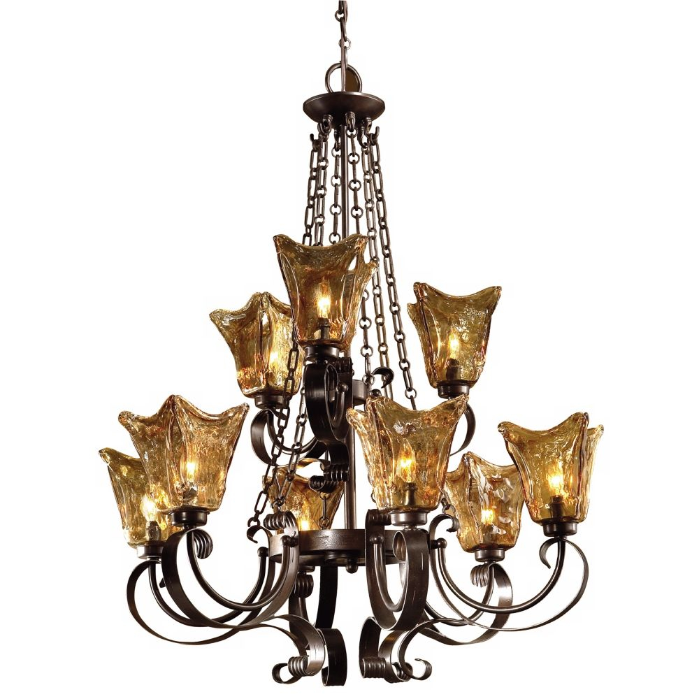 Uttermost Vetraio Collection Nine Light Chandelier Style with proportions 1000 X 1000