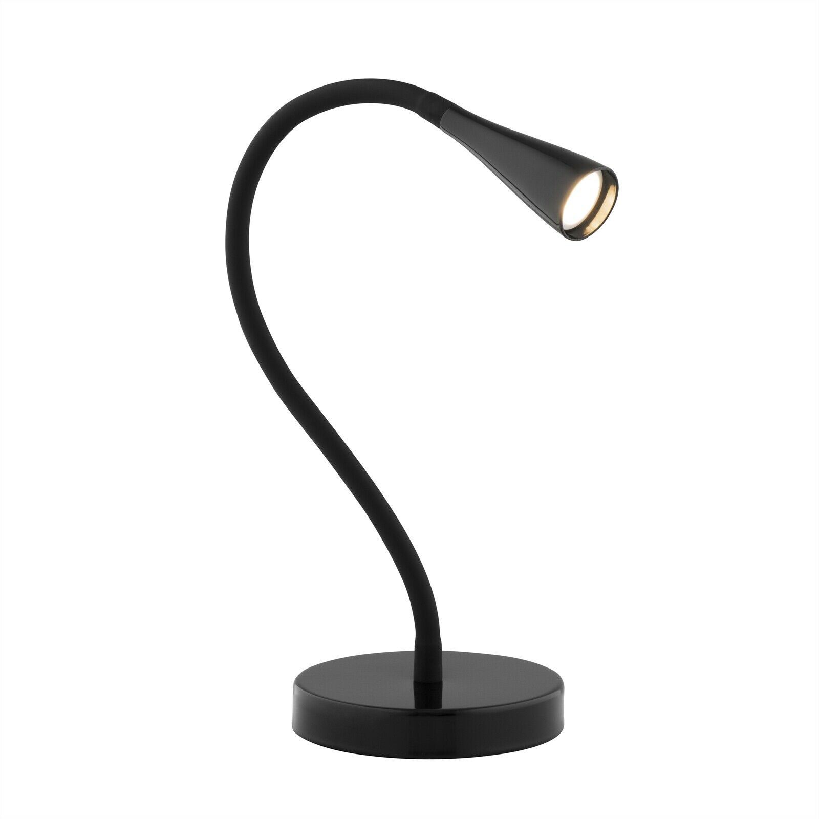 Verve Design Dale Desk Lamp 5w 320 Lumens Leds Flexible Goose Neck Black with sizing 1600 X 1600