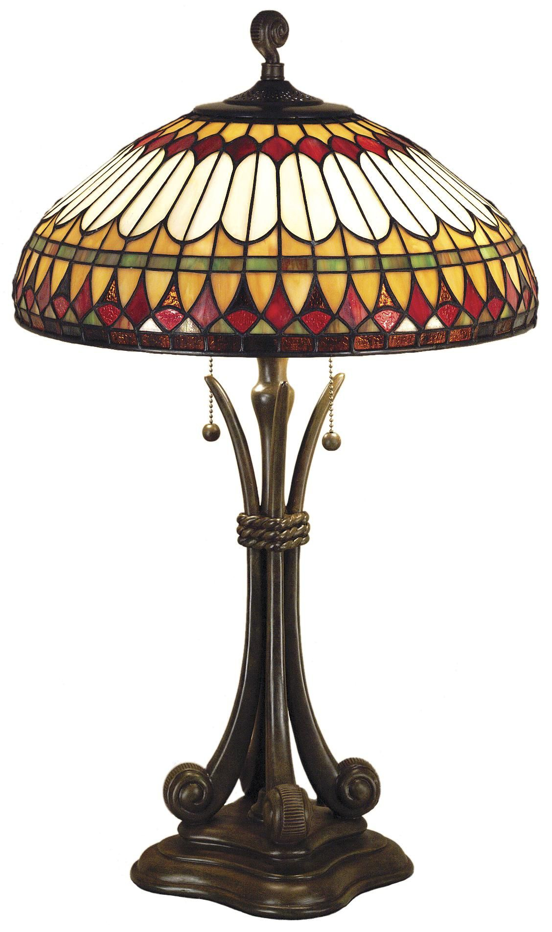 Western Place Tiffany Style Table Lamp 85267 Lamps Plus with regard to dimensions 1128 X 1902