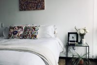 White Bedroom With Color Accents Apartment Decor In 2019 regarding proportions 3024 X 4032