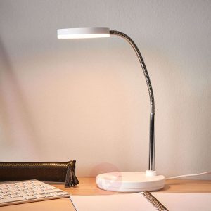 White Led Desk Lamp Milow regarding measurements 1600 X 1600