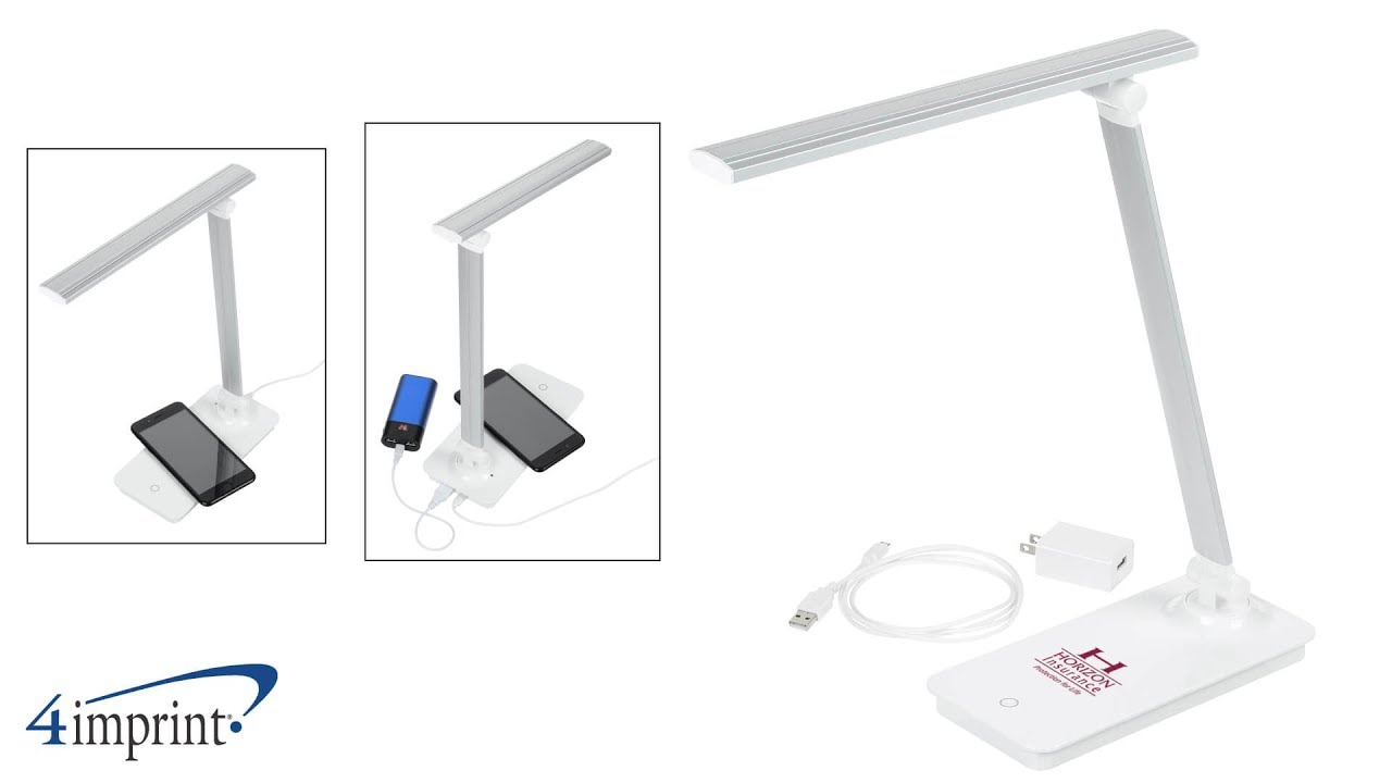 Wireless Charging Led Desk Lamp Custom Desk Accessory 4imprint regarding size 1280 X 720