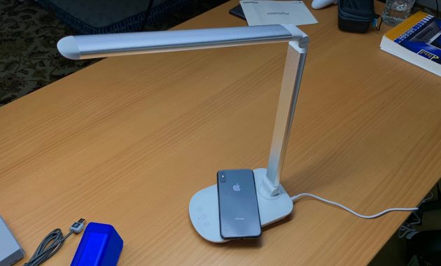 Wireless Charging Led Desk Lamp Tzumi for sizing 1280 X 720