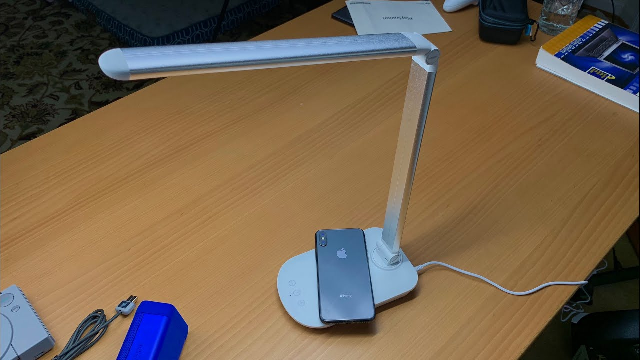Wireless Charging Led Desk Lamp Tzumi pertaining to measurements 1280 X 720