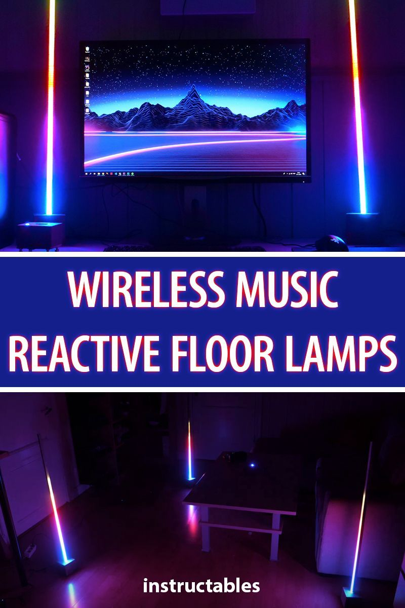 Wireless Music Reactive Floor Lamps Diy Electronics Floor regarding size 800 X 1200