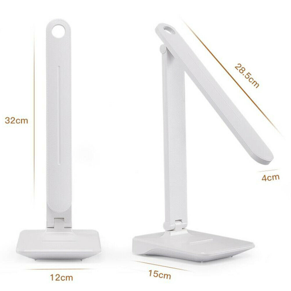 Wireless Touch Dimmable Desk Lamp Usb Rechargeable Folding Led Reading Light Uk inside sizing 1001 X 1001
