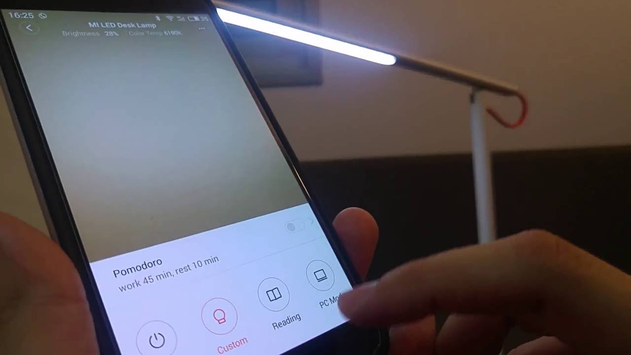 Xiaomi Desk Led Lamp Smart Controlling The Light Via Wifi With Smart Home App inside measurements 1280 X 720