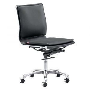 Zuo Modern Modern Plus Office Chair Black Zuo Modern with sizing 1000 X 1000