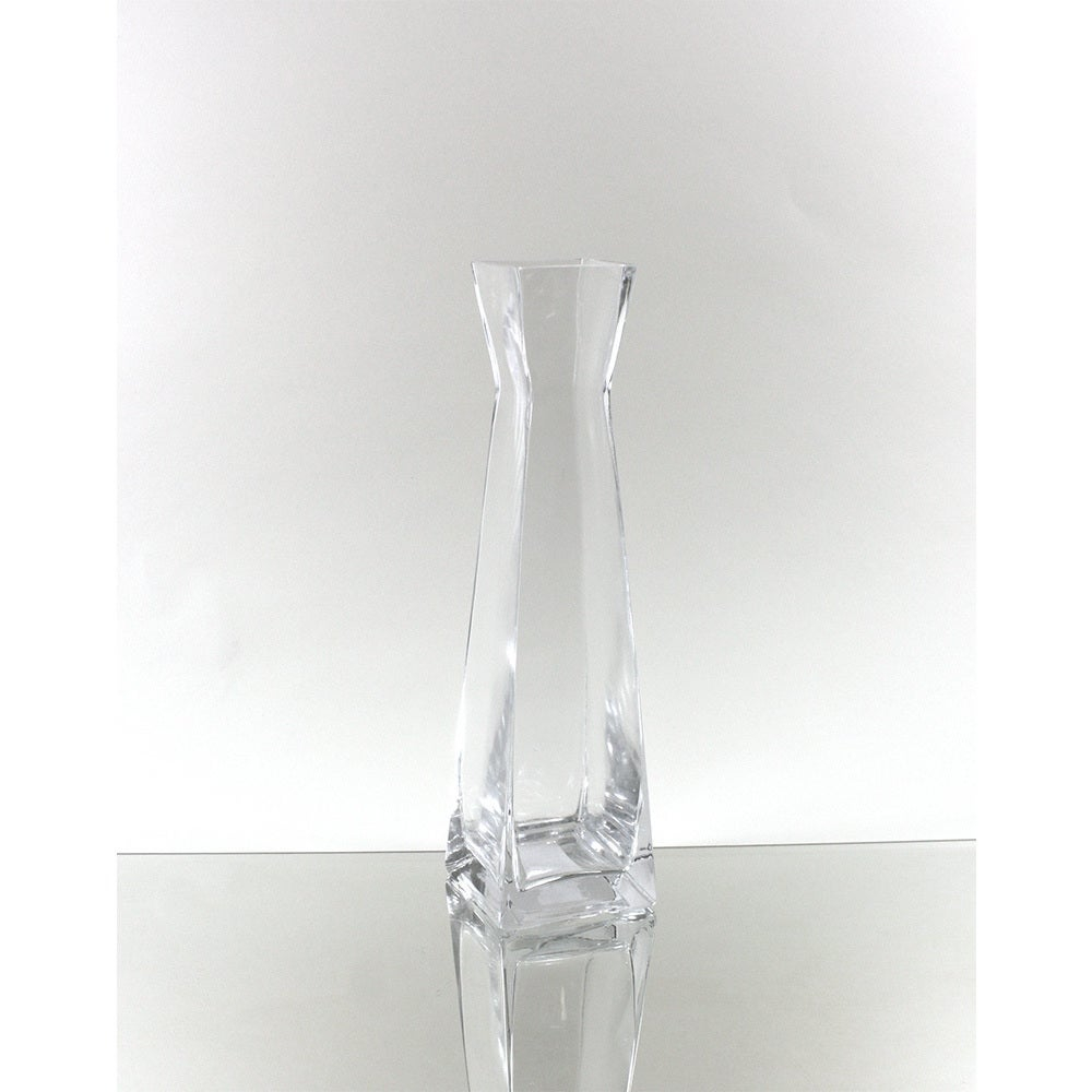 12 Inch Clear Bud Vase With Square Opening with regard to size 1000 X 1000