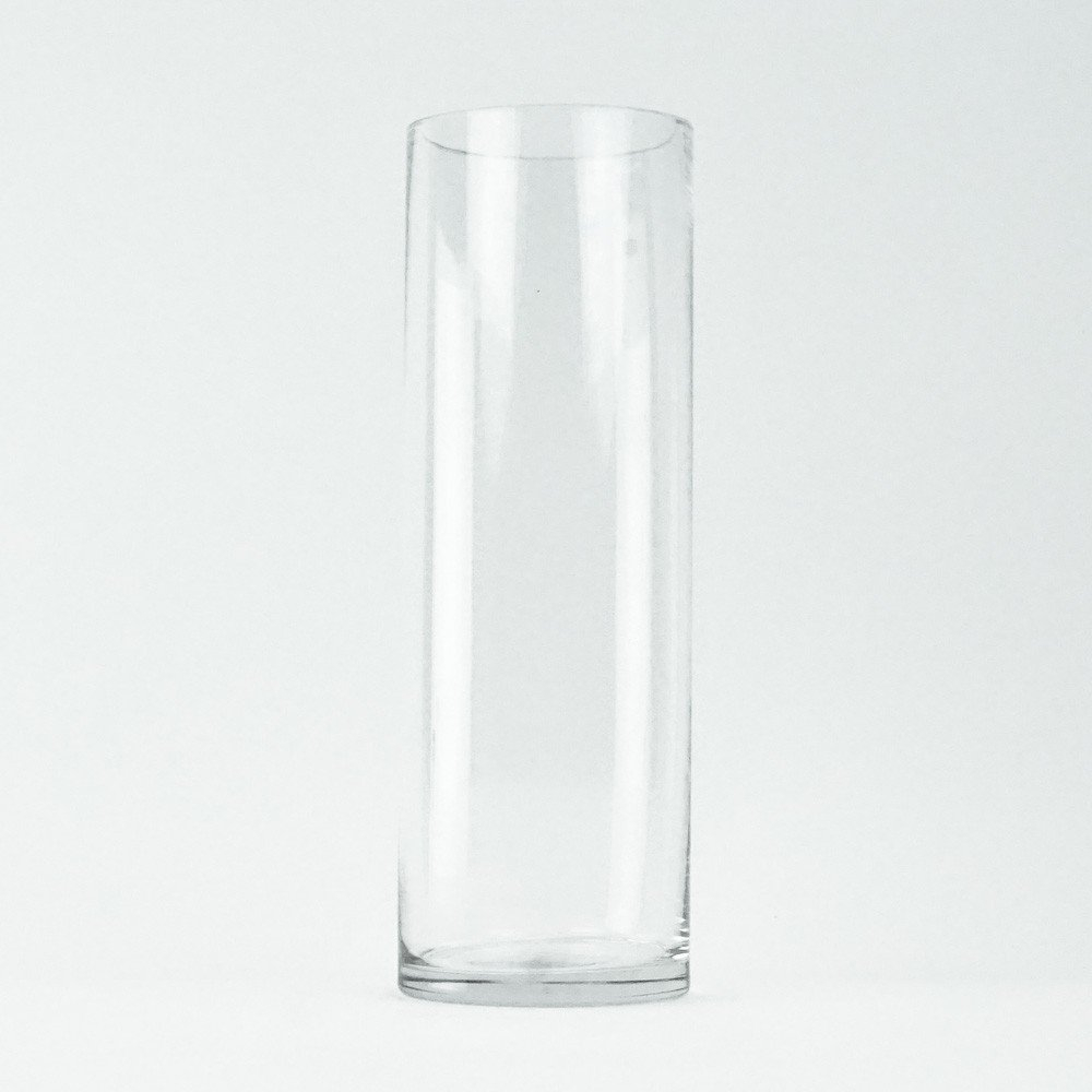 12 X 4 Glass Cylinder Vase for measurements 1000 X 1000