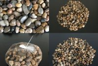 1kg Assorted Natural Browns Decorative Stones Pebbles Table inside proportions 1600 X 1600