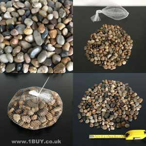 1kg Assorted Natural Browns Decorative Stones Pebbles Table inside proportions 1600 X 1600