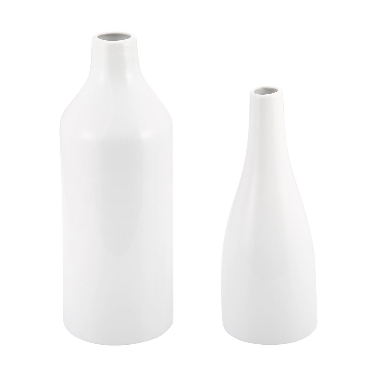2 White Vases Kmart White Vases Clear Glass Vases in measurements 1200 X 1200