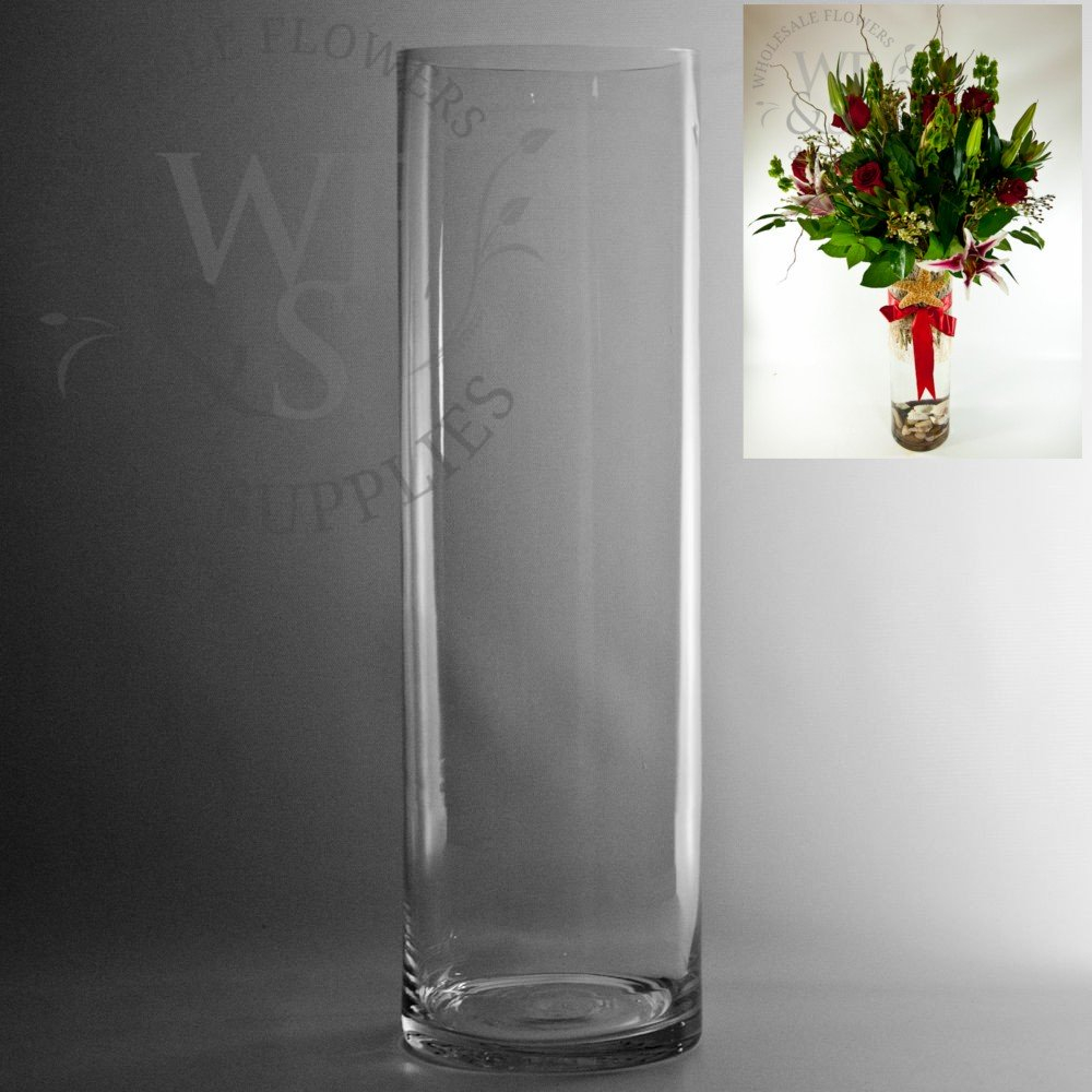 20 X 6 Glass Cylinder Vase regarding dimensions 1000 X 1000