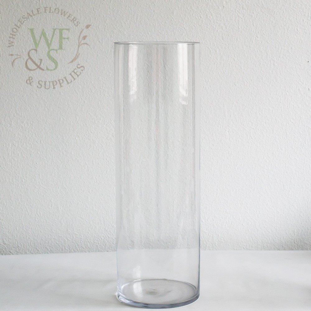 24x75 Glass Cylinder Vase throughout sizing 1000 X 1000