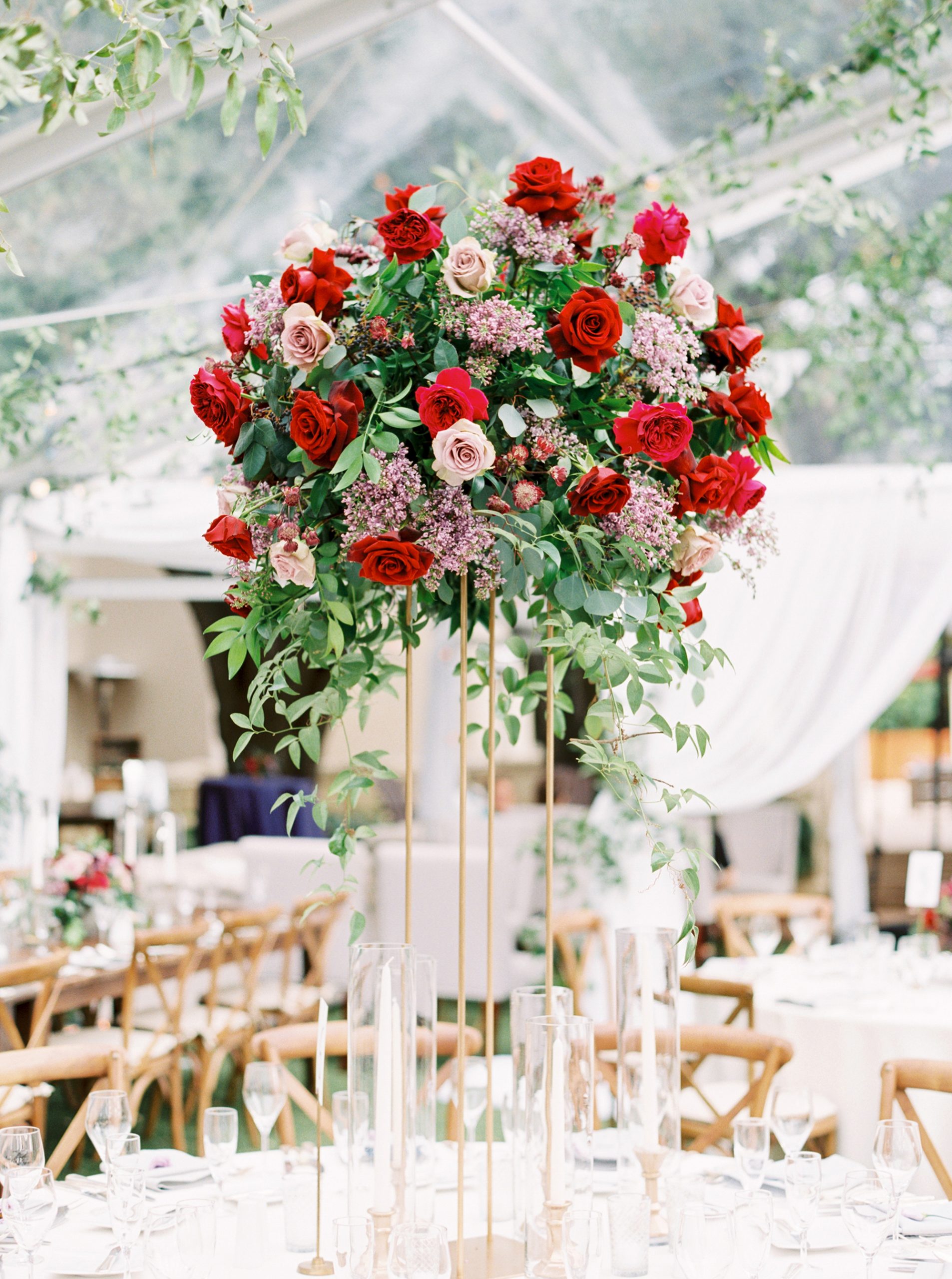 29 Tall Centerpieces That Will Take Your Reception Tables To for sizing 2000 X 2686