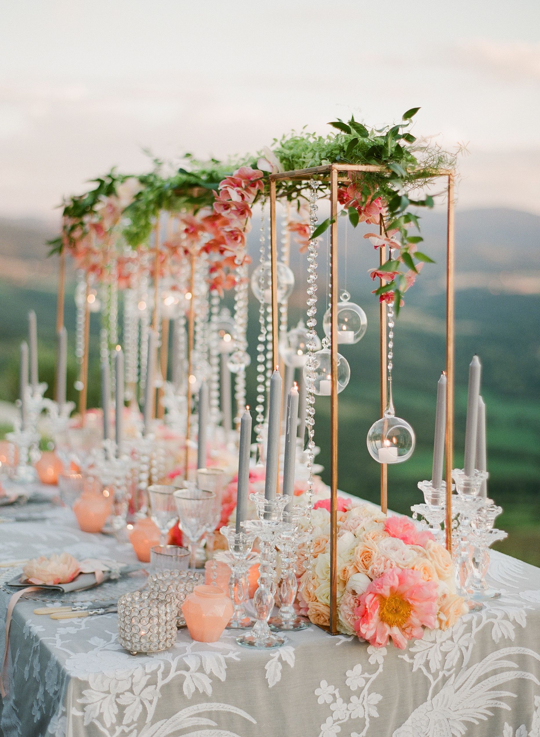 29 Tall Centerpieces That Will Take Your Reception Tables To inside size 1866 X 2547