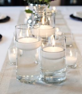 3 Floating Candles 4 Cylinder Vases 3 Candles 3 Vases regarding dimensions 878 X 1000